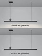 Modern Nordic LED Chandelier for Living Room Dining Study Bar Counter