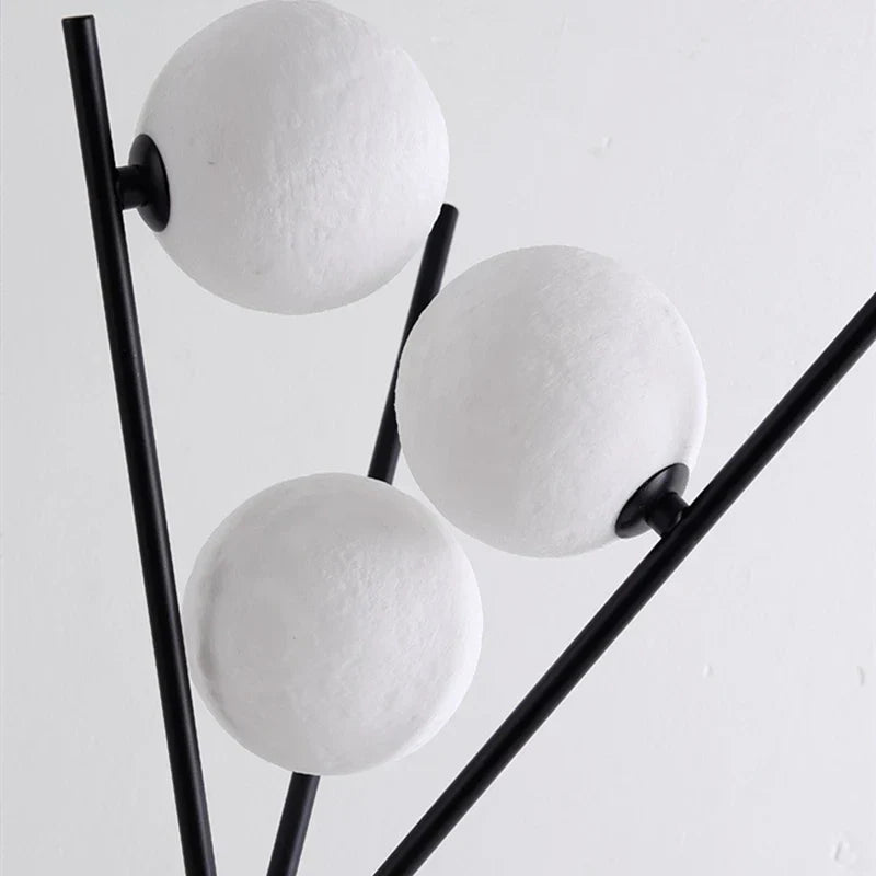 Moon Floor Lamp LED Living Room Study Bedroom Tripod Wall Light