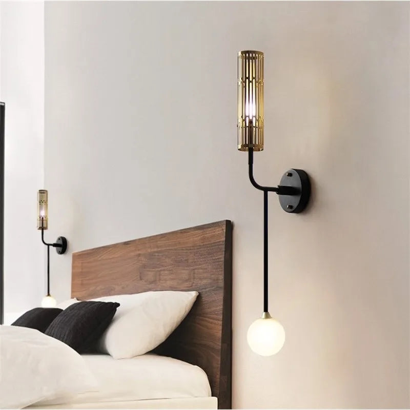 LED Nordic Wall Sconce - Luxury Living Room Bedroom Decor Balcony Light