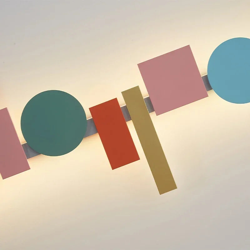 Nordic Style LED Wall Sconce for Bedroom Aisle Decor - Indoor Modern Long Lamp