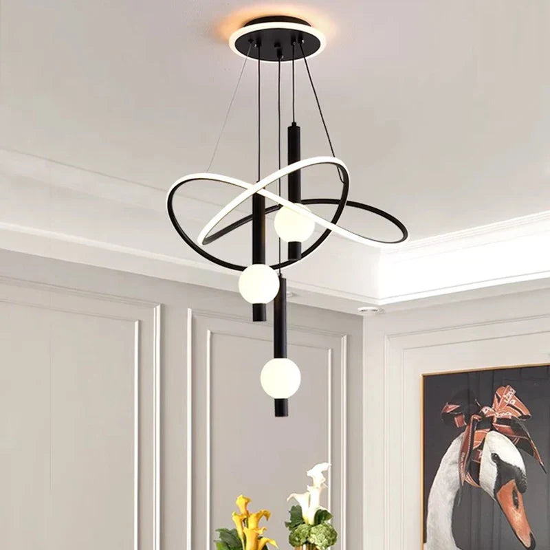Modern Dine Room Pendant Lights LED Chandelier Ceiling Lamp Fixture