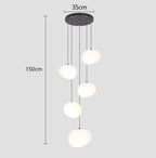 Nordic Dining Room Pendant Light Chandelier for Indoor Living Room Decor
