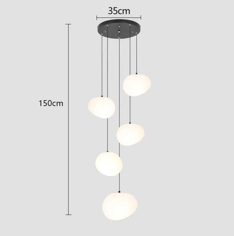 Nordic Dining Room Pendant Light Chandelier for Indoor Living Room Decor