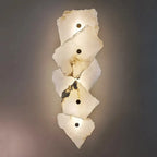 Marble LED Wall Lamp Copper Luxury Sconce for Bedroom Living Room Decor