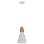 Wood Pendant Lamp: Nordic Macaron LED E27 Industrial Hanging Light for Home Decor