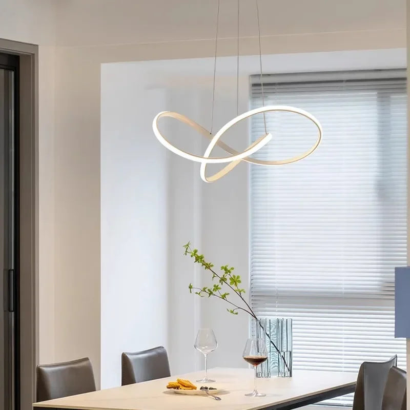 Modern Minimalist Ring LED Pendant Lights for Home Decor Lighting