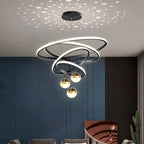Nordic Dining Pendant Lamp for Living Room Ceiling Chandelier Lighting