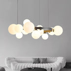 Glass Magic Bean Chandelier - Minimalist Luxury Nordic Modern Lamp