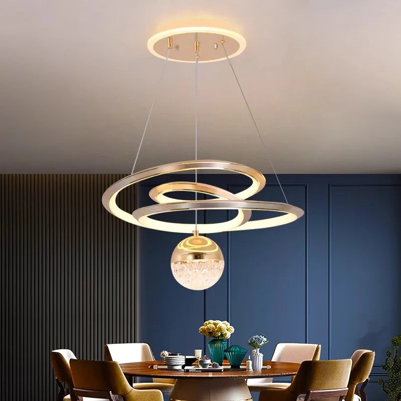 LED Pendant Lights | Modern Chandeliers for Living & Dining Room Decor