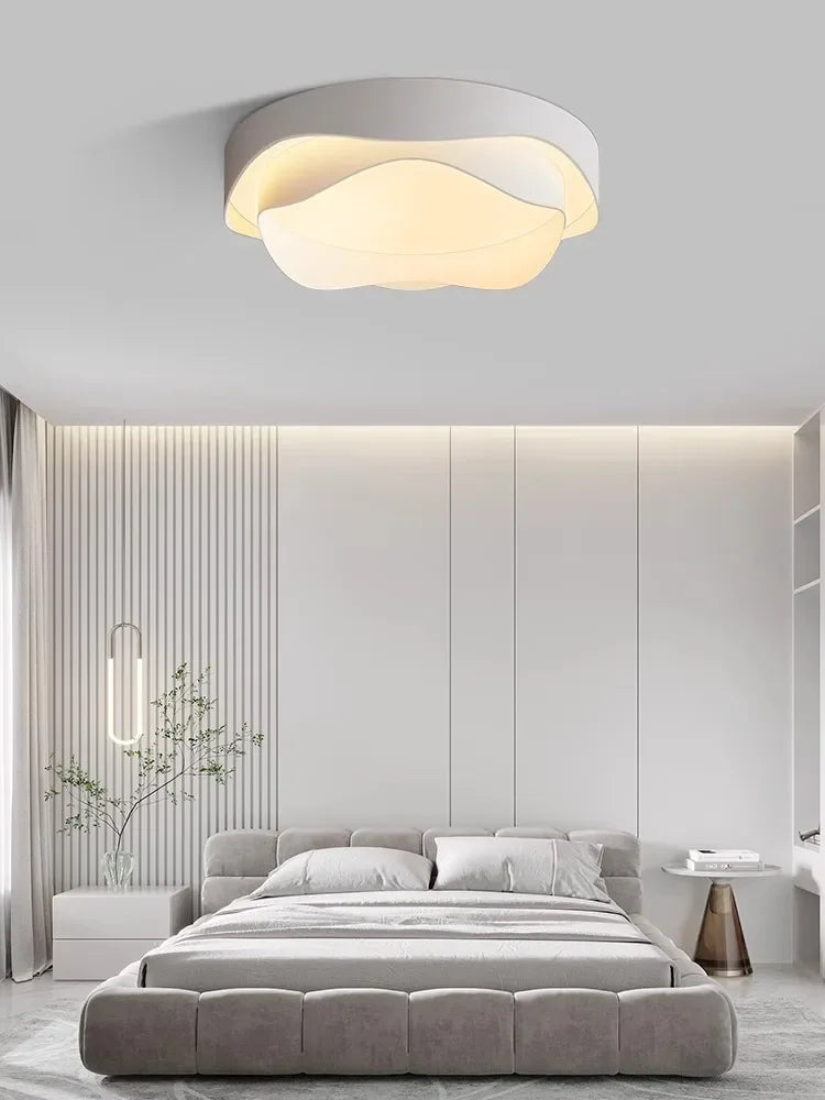 Nordic Flowers Art LED Ceiling Lamp for Minimalist Decor