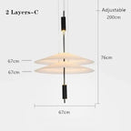 LED Acrylic Ceiling Pendant Lamp for Modern Home Decor Lighting