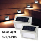 Solar Motion Sensor Lights - Outdoor Energy-Efficient Security Lighting