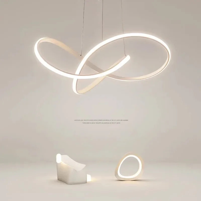Modern Minimalist Ring LED Pendant Lights for Home Decor Lighting
