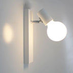 Nordic Vintage Wrought Iron Wall Lamp Sconce for Bedroom Living Room Decor