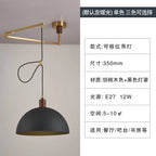 Rotatable Rocker Lamp Chandelier for Indoor Bar Study, Nordic Design