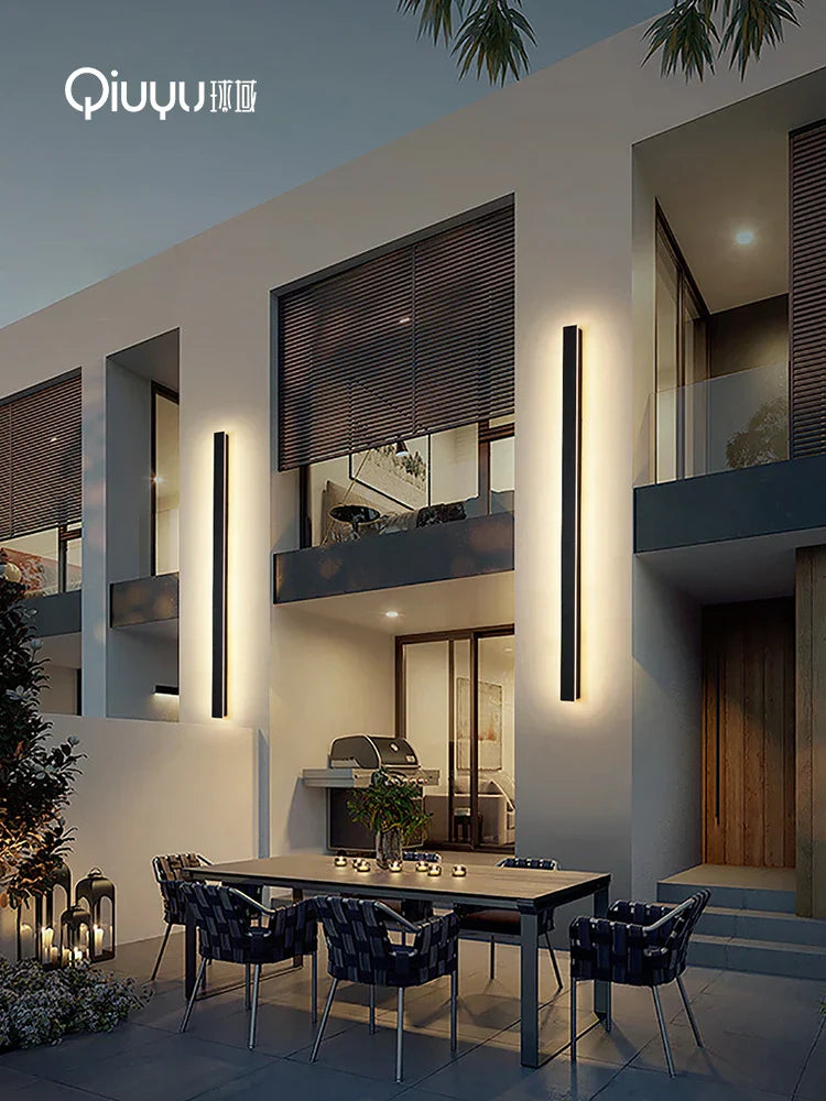 Modern Nordic Outdoor Wall Light LED IP65 110/220v - Waterproof Garden Wall Lamp