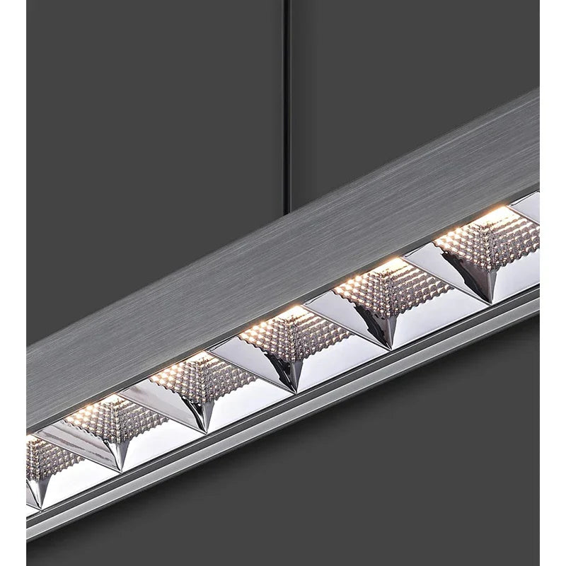 Modern Luxury Lens LED Pendant Light for Long Bar Restaurants & Hotels