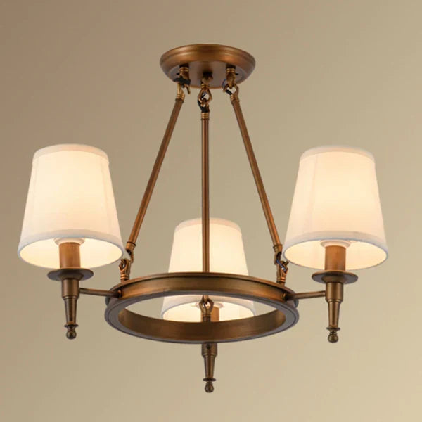 Retro Iron Pendant Lamp Classic Design Lighting Fixture