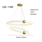 Nordic Acrylic Ball Chandelier for Dining and Kitchen Decor by Afralia™