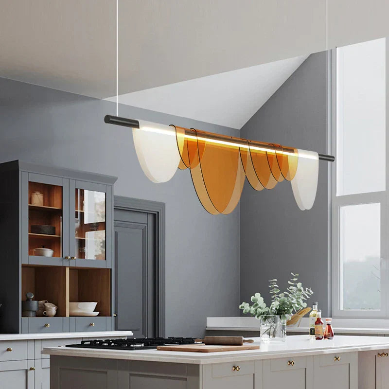 Nordic Minimalist LED Chandelier for Dining Room Table Pendant Lights