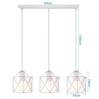 Industrial Wood Pendant Chandelier for Dinning Living Room Kitchen LED Fixture