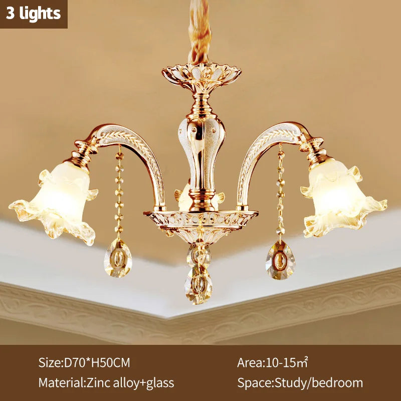 Crystal Luxury Ceiling Chandelier for Living Room, Hotel, Villa Lobby - Nordic Modern Lighting