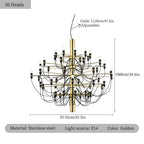 Modern LED Ceiling Chandelier for Luxury Home Decor