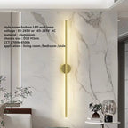 Linear Tube LED Wall Lamp for Modern Interior Decor