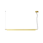 Scandinavian Linear Pendant Lamp for Living Room Office LED Dining Table