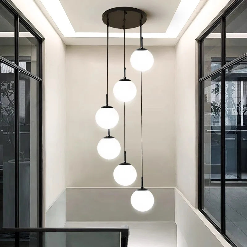 Modern Pendant Light: Indoor LED Chandelier for Dining Room & Home Decor