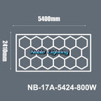 Honeycomb LED Ceiling Light for Car Showroom and Workshop