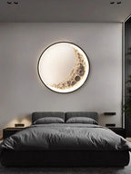 Moon LED Wall Lamp Modern Simple Home Decor Indoor Lighting Sconce
