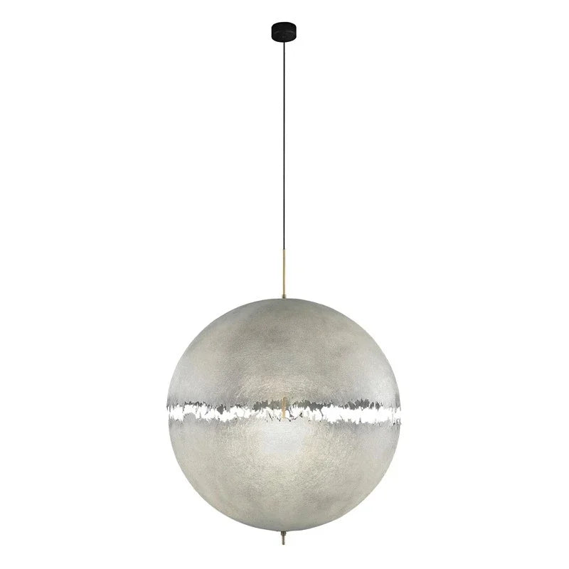 Moon LED Chandelier Fiberglass Pendant Lamp for Home Decor Lighting