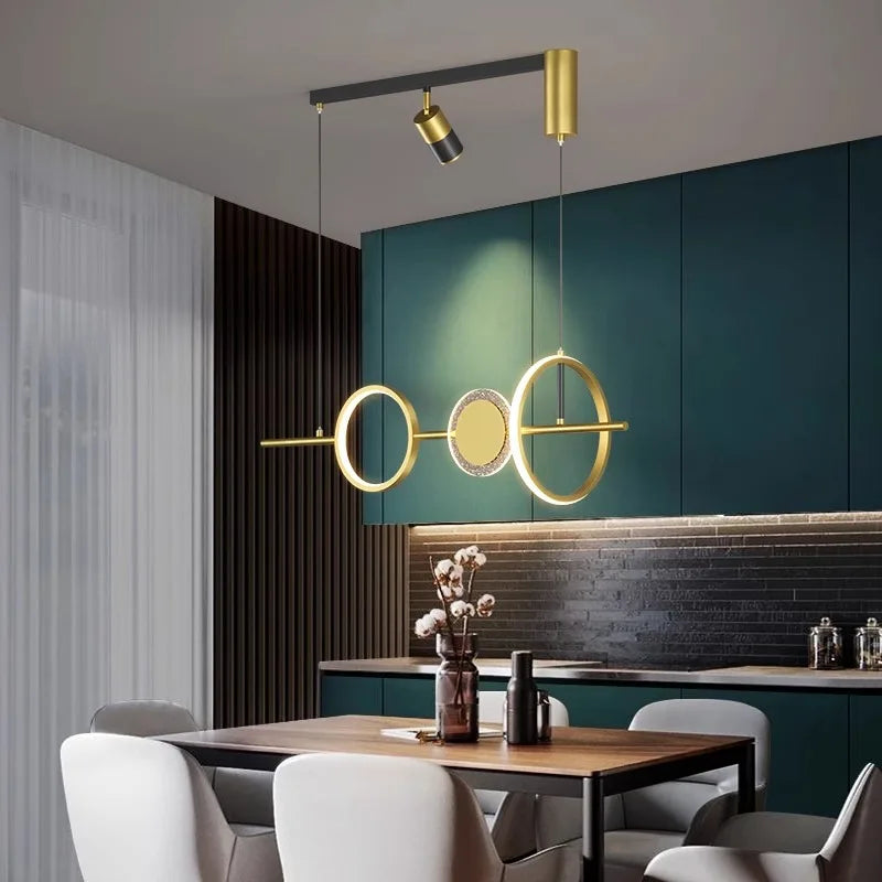 Modern LED Pendant Chandeliers for Living and Dining Room Lighting