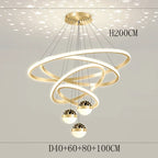 Nordic Dining Pendant Lamp for Living Room Ceiling Chandelier Lighting