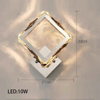 Modern Crystal LED Ceiling Chandelier Light Set for Stylish Indoor Lighting