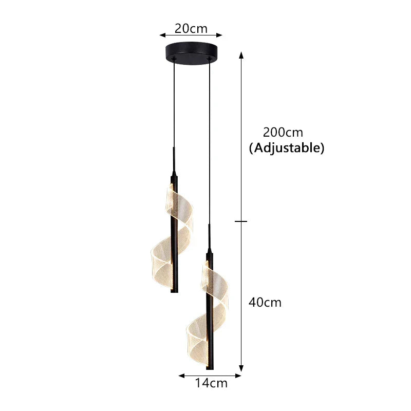 Nordic LED Pendant Lights Indoor Lighting Modern Decor Hanging Lamp