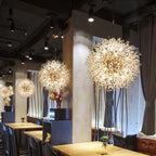 Dandelion Led Ceiling Chandelier for Home Decor Lighting Fixture