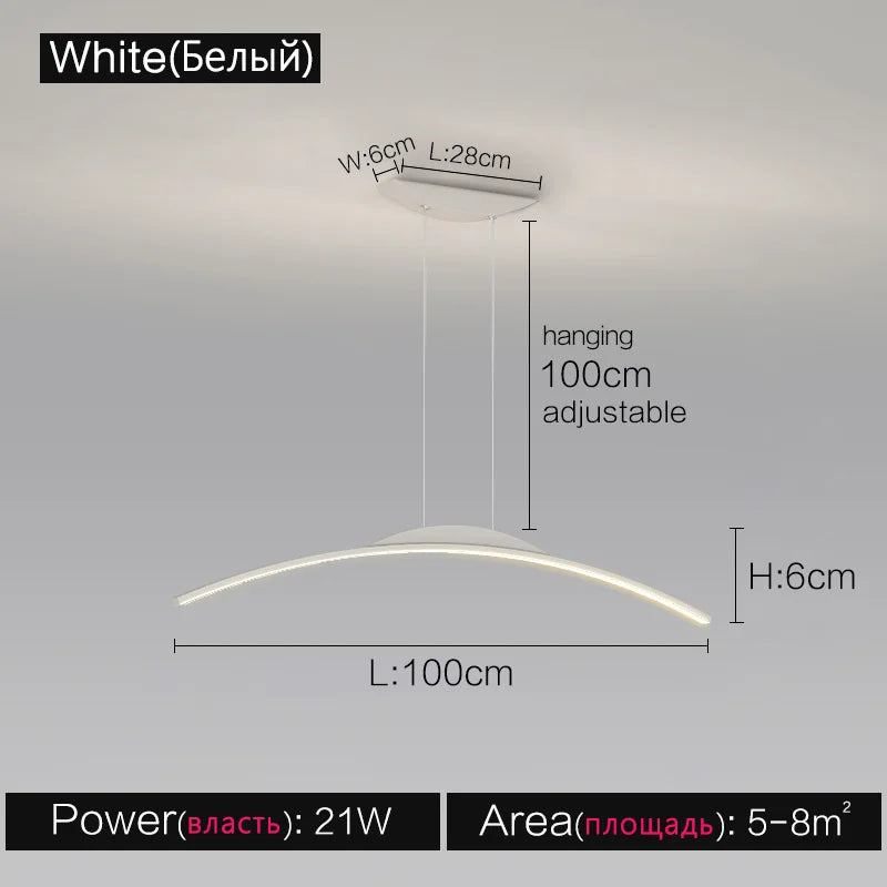 Black Line Chandelier: Elegant Salon Design, Luxury Lighting for Home and Restaurant