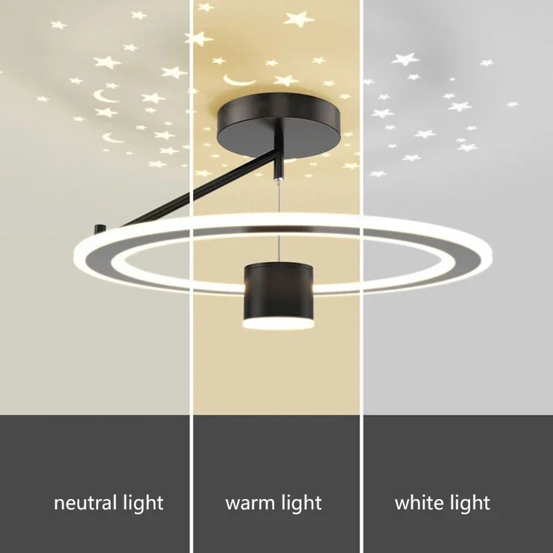 Luxury LED Ceiling Chandelier Dimmable Fixture for Living Room, Bedroom, Dining Décor
