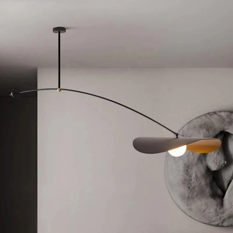 Myrna Wall Mobile Chandelier: Industrial Nordic Design Long Arm Lamp for Home and Restaurant