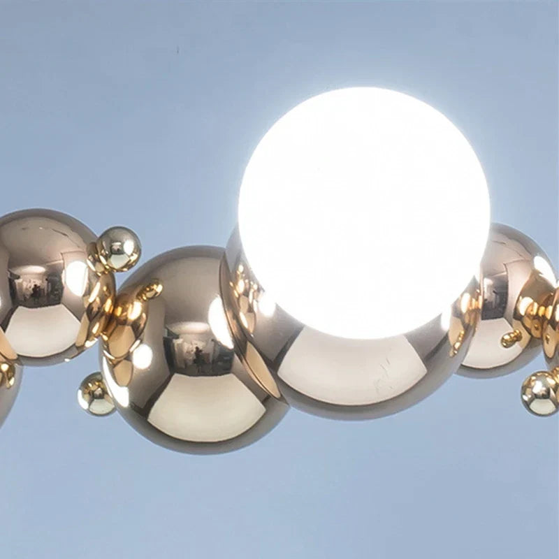 LED Caterpillar Chandelier: Stylish Long Pendant Lamp for Living Room, Restaurant, Hotel