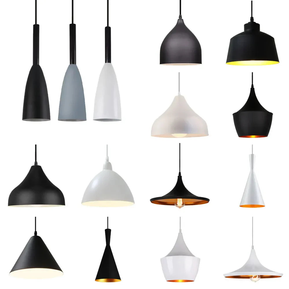 Colorful Nordic Pendant Light for Living Room Kitchen Restaurant Lighting