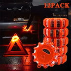 LED Safety Flare Emergency Flashing Strobe Light - 9 Modes - Portable & Rechargeable