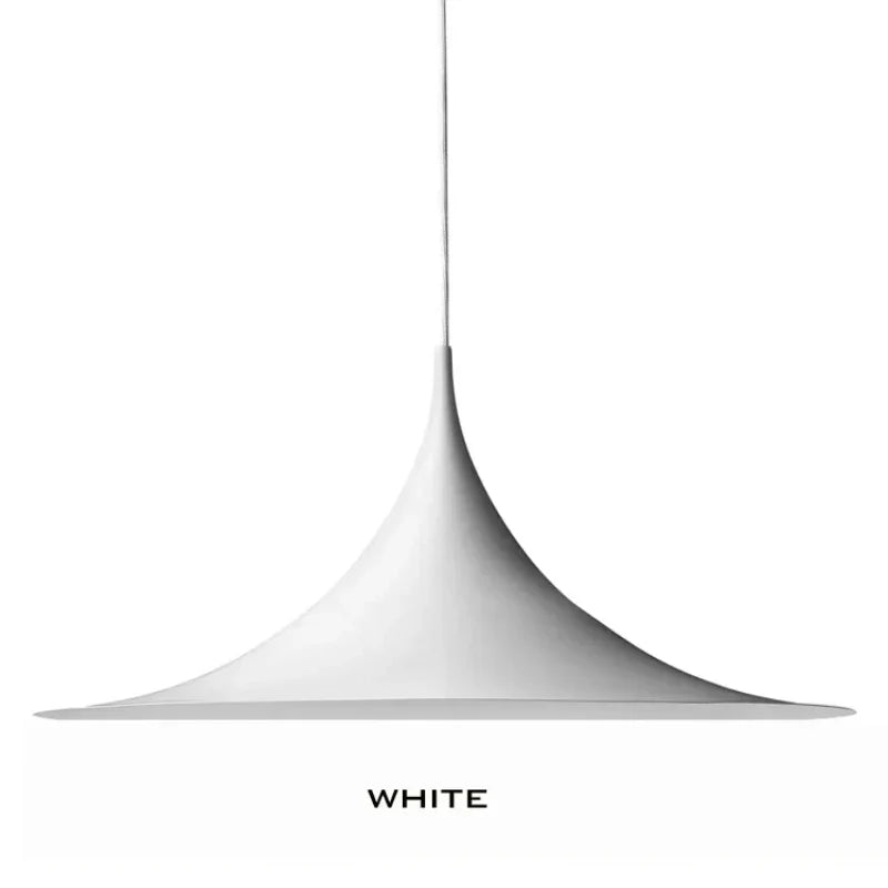 Seim Pendant Lamp: Danish Single Head Minimalist Chandelier for Colorful Dining Room Decor