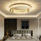 Crystal LED Ceiling Chandelier for Home Living Room Bedroom Lighting