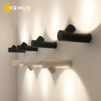 LED Wall Sconce: Aluminum Creative Indoor Outdoor Lamp for Living Room Bathroom