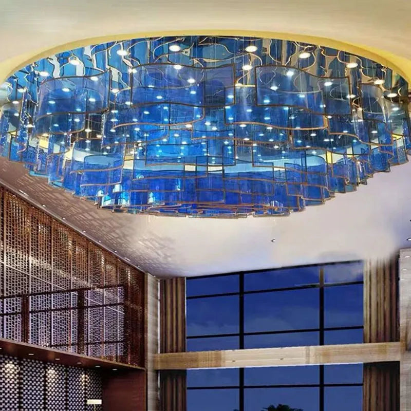 Modern Nordic Style Living Room Dining Room Custom Chandelier