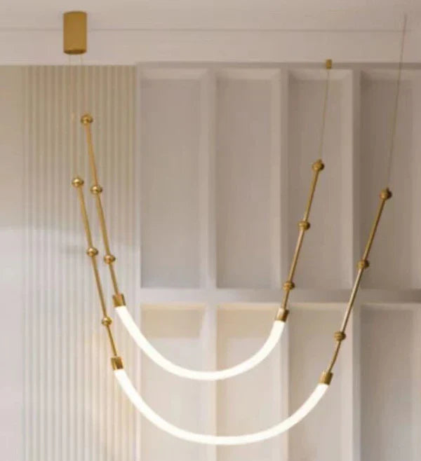 Nordic Art Line LED Pendant Light for Home Decor & Lighting