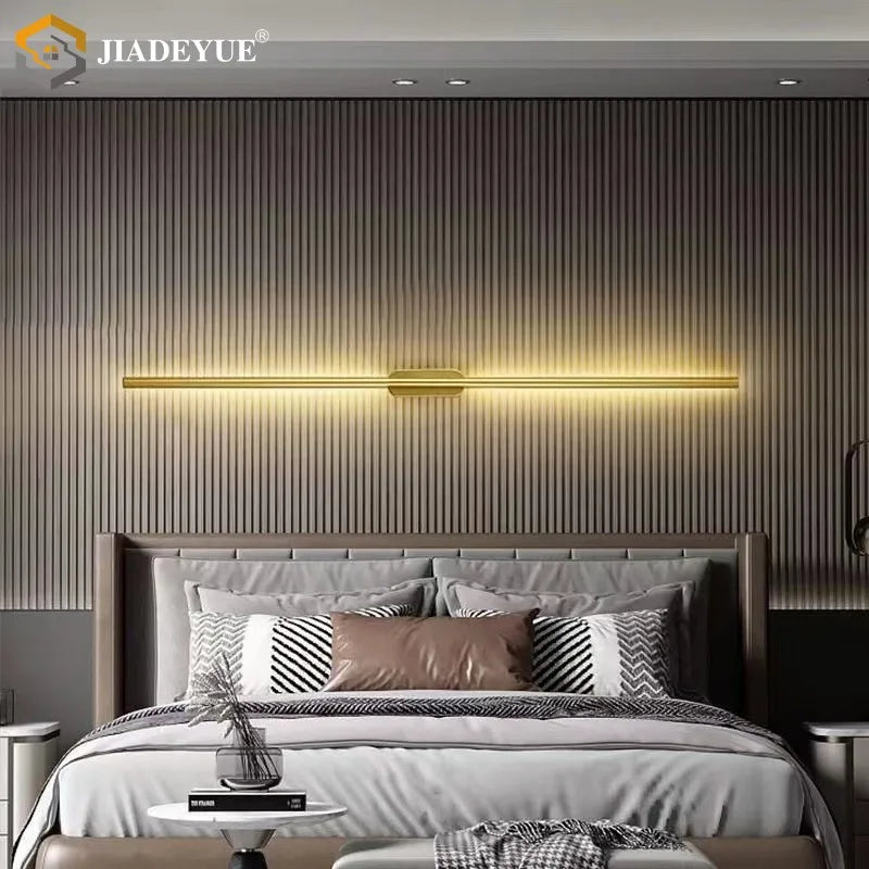 LED Wall Lamp: Modern Nordic Luxury Design for Bedroom, Living Room, Hotel